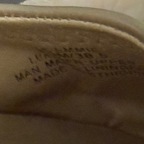 Lucky Brand Leopard Print Leather 'Emmie' Ballet Flat Size 8.5 Animal Print - Picture 12 of 15